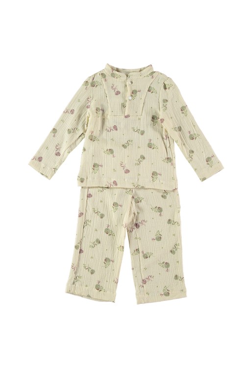 pyjama fille deli risu risu blossom