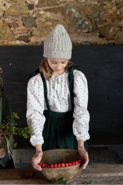 Cavalière blouse organic cotton girl