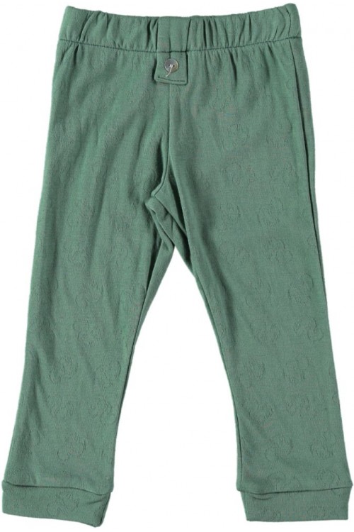pistil organic cotton baby green leggings