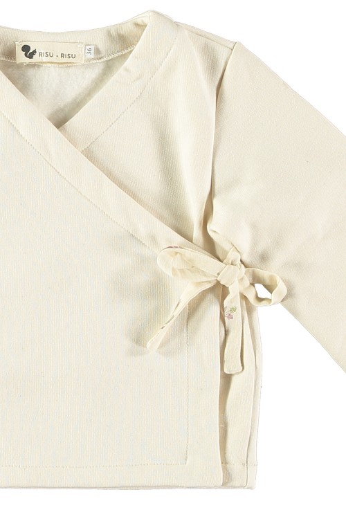 veste kimono bébé coton bio manches longues