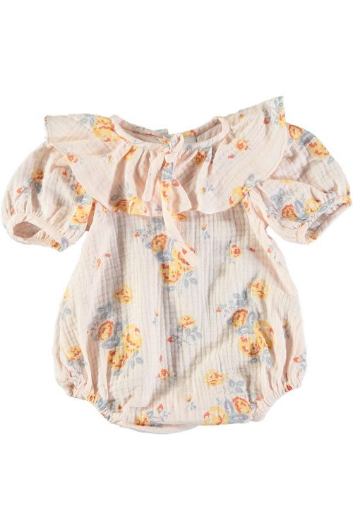 Elea baby romper in giverny