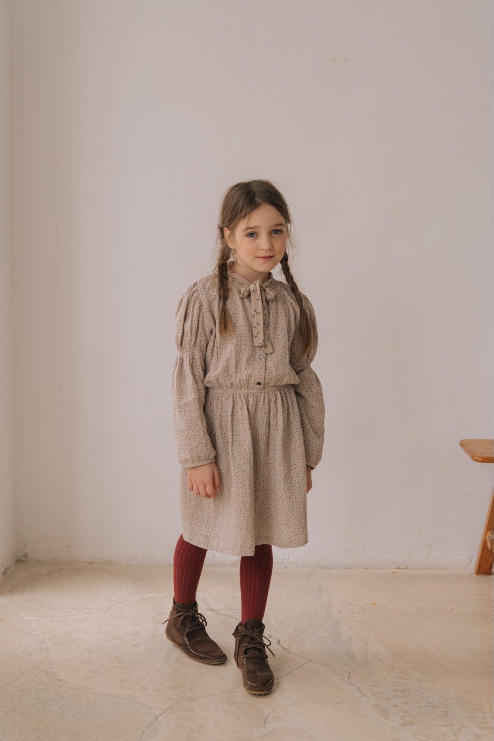 Maestra dress in organic cotton