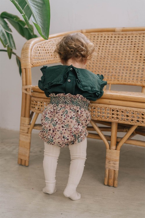 green Baby blouse Marinette