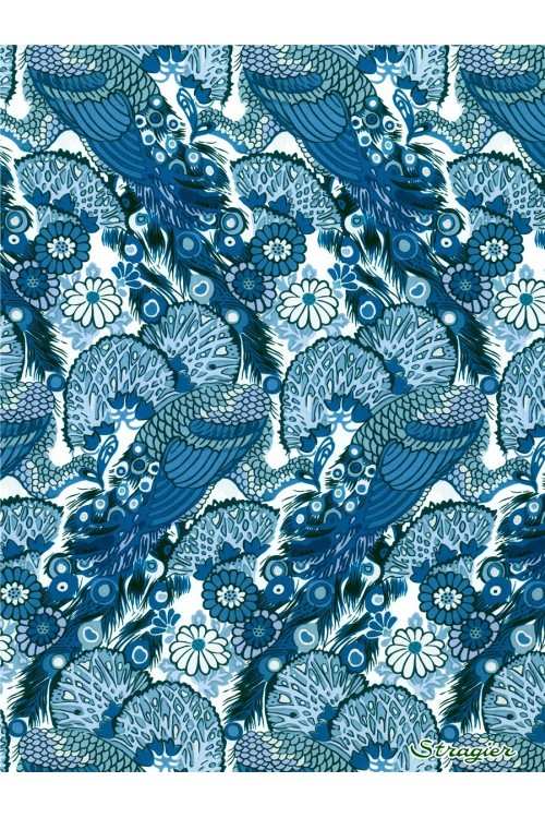 organic cotton blue liberty