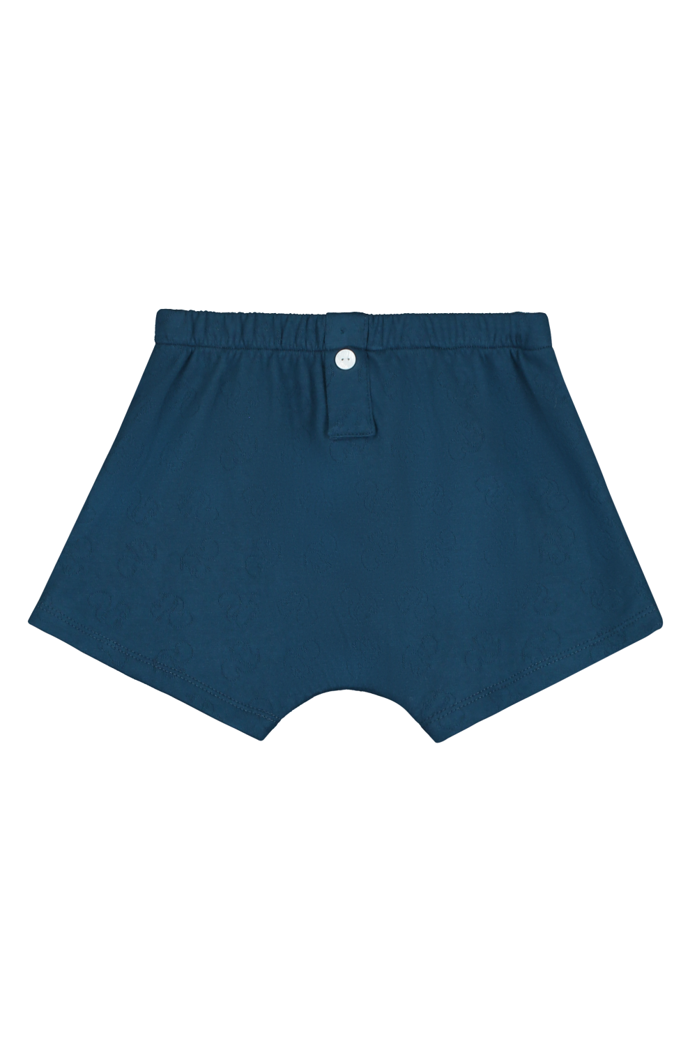 Boxer enfant Nano en coton bio bleu