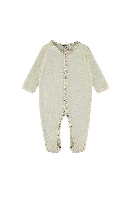 Little baby pyjamas In undied organic cotton