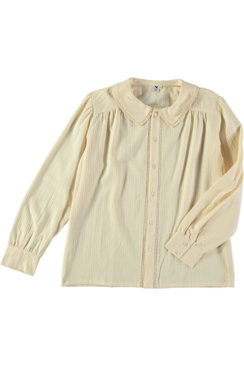 Blouse femme Gisèle avec dentelle